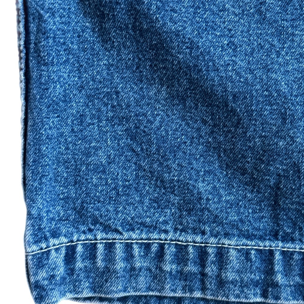 90's Tommy Hilfiger Denim Skirt | Tommy Hilfiger | 90s skirt Logo waist band - Picture 7 of 8